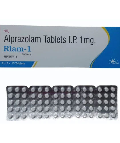Rlams 1mg (Alprazalam) 3 Stripes