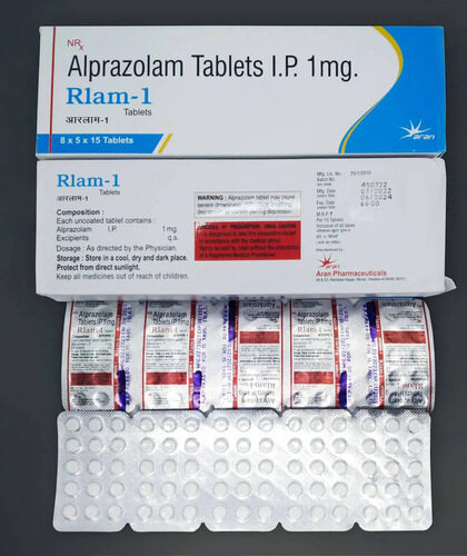 Rlams 1mg (Alprazalam) per Stripe